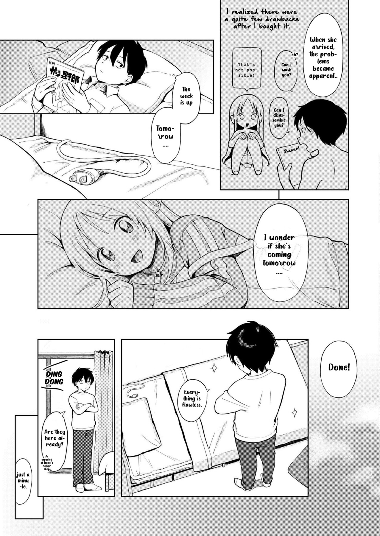 Hentai Manga Comic-Beautiful Home Appliance Dachimakura-Read-15